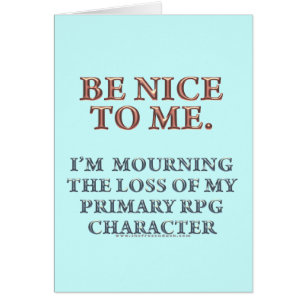 Character Mourning