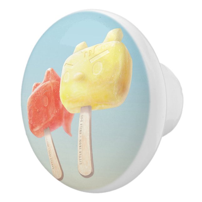 Character Popsicles Ceramic Knob (Right)