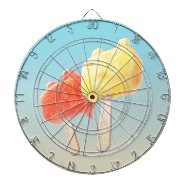 Character Popsicles Dartboard (Front)
