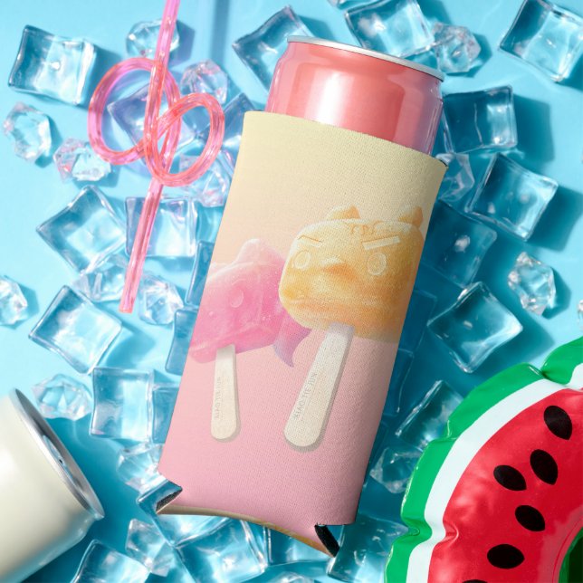 Character Popsicles Seltzer Can Cooler (In Situ Summer)