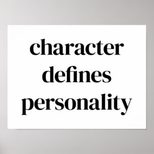 Character Poster 16"x12"
