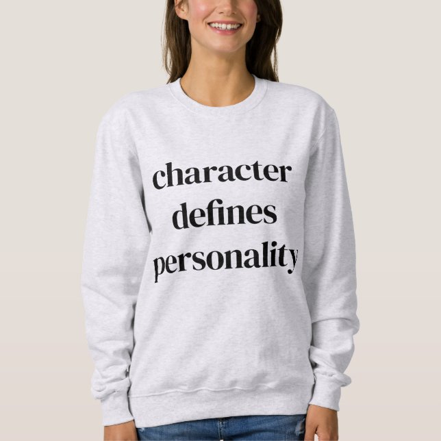 Character Women's Basic Sweatshirt (Front)
