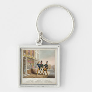 Characteristics - England, Ireland and Scotland, e Keychain