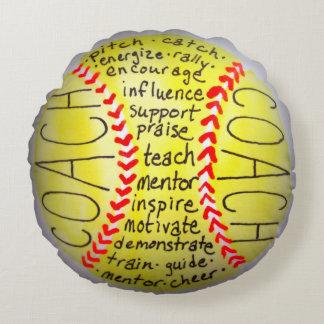 Characteristics of a Coach Round Pillow