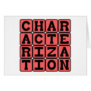 Characterization, Personality of Character