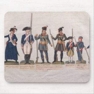Characters of the French Revolution Mouse Pad