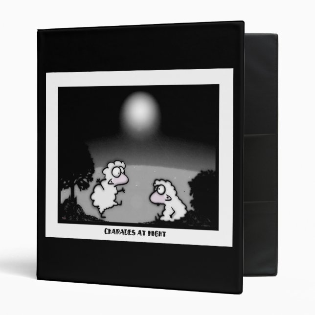 Charades at Night Binder (Front/Inside)