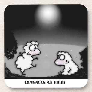 Charades at Night Coaster