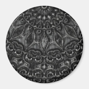 Charbon Mandala Magnet