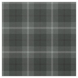 Charchoal, Grey, grey, black/white stripe plaid Fabric