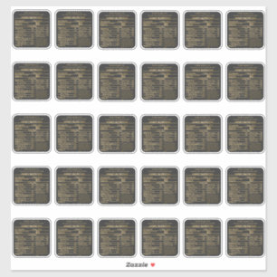 Charcoal And Gold Honey Nutritional Labels 