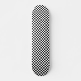 Charcoal Black and White Skateboard Deck
