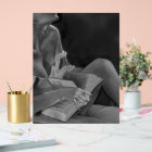 Charcoal Book Lover Wall Art