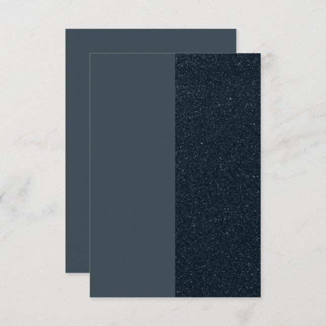 Charcoal Divide RSVP – Elegant Contrast Card (Front/Back)