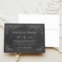 Charcoal Grapevine Vineyard Wedding