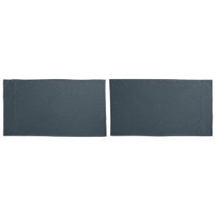 Charcoal Gray King Size Pillowcases Set of Two