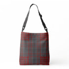 Charcoal Gray Red Black Tartan Plaid