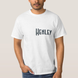 Charcoal Grey 3D Minimalist Modern Name  T-Shirt