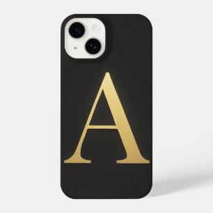 Charcoal Grey ‘A’ Phone Case – Bold, Trendy