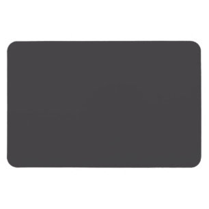 Charcoal Grey Grey Solid Trend Colour Background Magnet