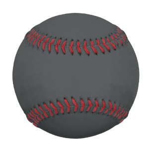 Charcoal grey (solid colour) baseball