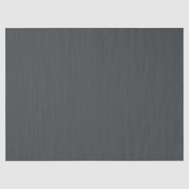 Charcoal grey (solid colour)  tissue paper (Front)