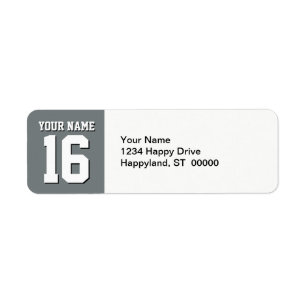 Charcoal Grey Sports Jersey Team Jersey