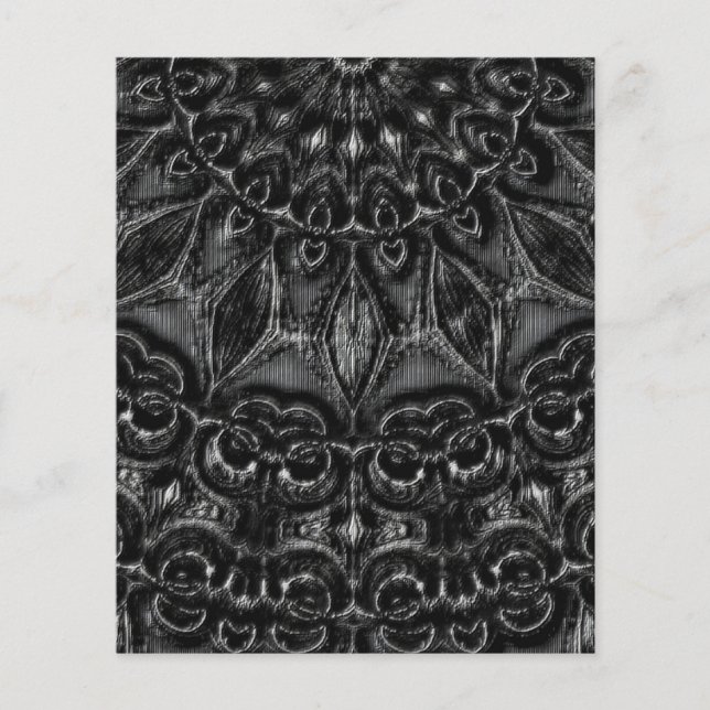 Charcoal Mandala  (Front)