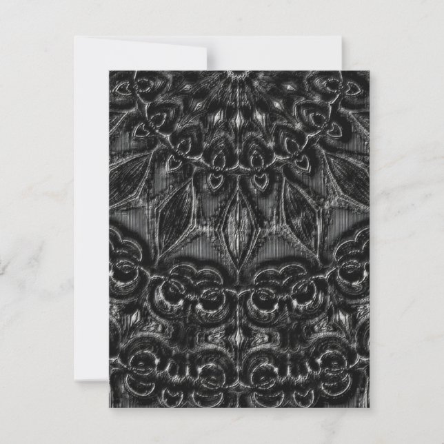 Charcoal Mandala  (Front)