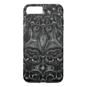 Charcoal Mandala Case-Mate iPhone Case