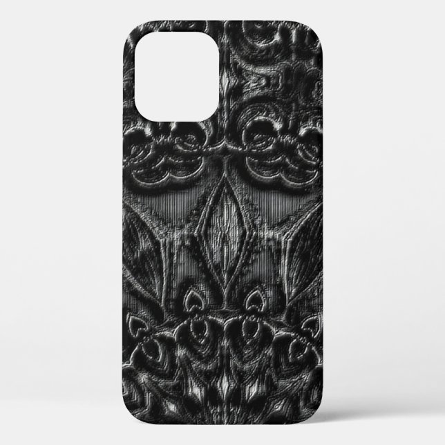 Charcoal Mandala  Case-Mate iPhone Case (Back)