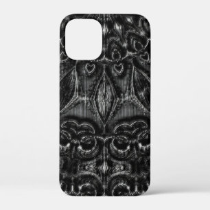 Charcoal Mandala iPhone 12 Mini Case
