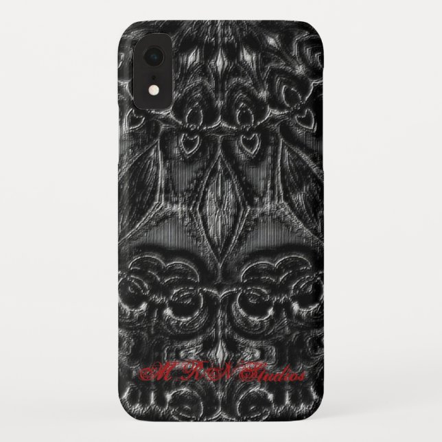 Charcoal Mandala  Case-Mate iPhone Case (Back)