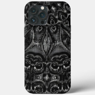 Charcoal Mandala  iPhone 13 Pro Max Case