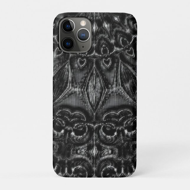 Charcoal Mandala  Case-Mate iPhone Case (Back)