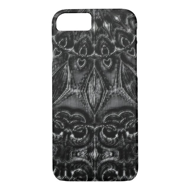 Charcoal Mandala  Case-Mate iPhone Case (Back)