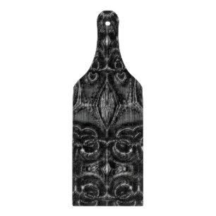 Charcoal Mandala  Cutting Board
