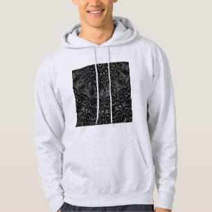Charcoal Mandala Hoodie