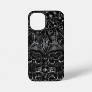 Charcoal Mandala  iPhone 12 Mini Case