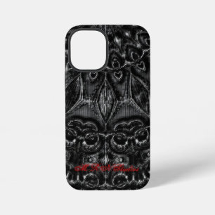 Charcoal Mandala  iPhone 12 Mini Case