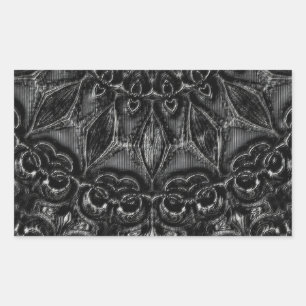 Charcoal Mandala   Sticker