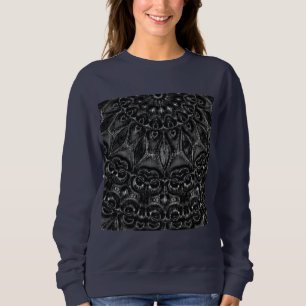 Charcoal Mandala Sweatshirt