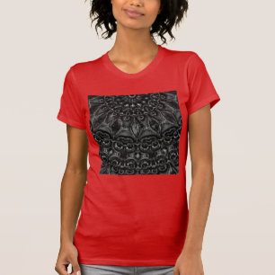 Charcoal Mandala T-Shirt