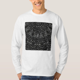 Charcoal Mandala T-Shirt