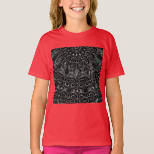 Charcoal Mandala T-Shirt