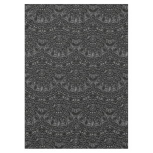 Charcoal Mandala Tablecloth