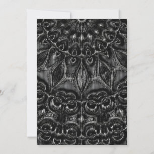Charcoal Mandala Thank You Card