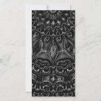Charcoal Mandala Thank You Card