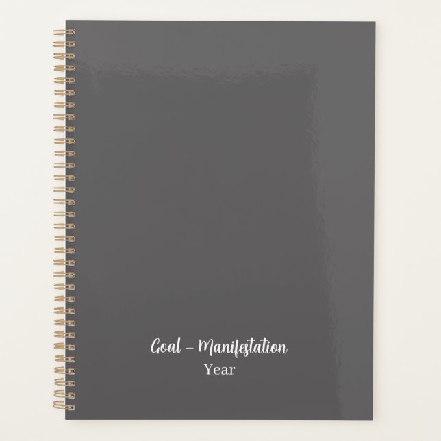 charcoal  planner (Front)