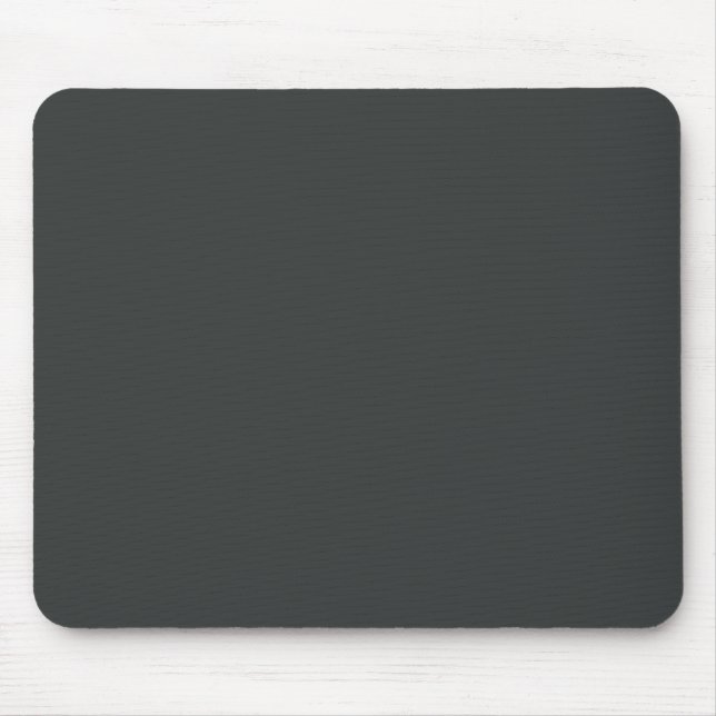 Charcoal (solid color)  mouse pad (Front)